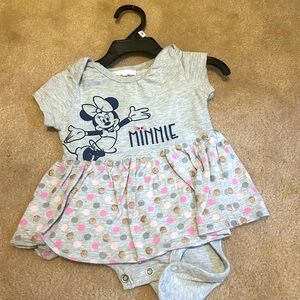 Disney Minnie Mouse dress/onesie